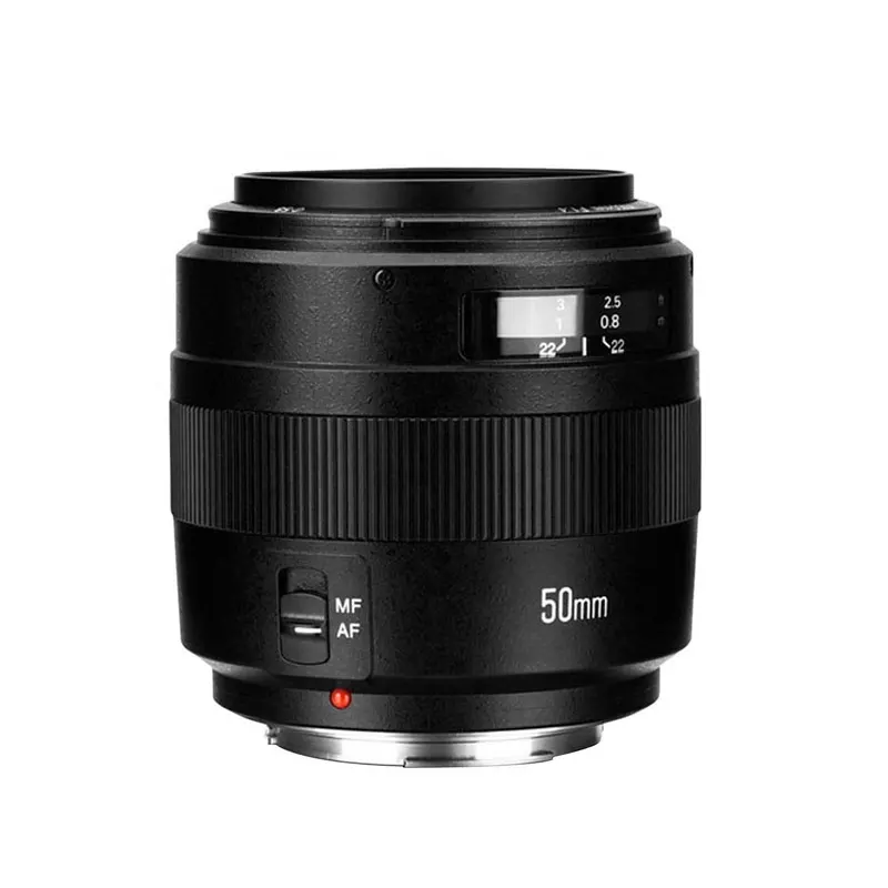 YONGNUO YN50mm F1.4 Lente principal estándar Lente de cámara Lentes de enfoque automático de gran apertura AF/MF para cámara Canon DSLR D5200 D5100 70D