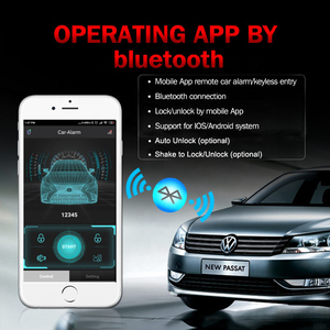 High Quality Forte Car <strong>Alarm</strong> System with Mobile APP Remote &amp; BT 12 Months Warranty Good Talking Feature Keyless Entry One Way - Product Image 2