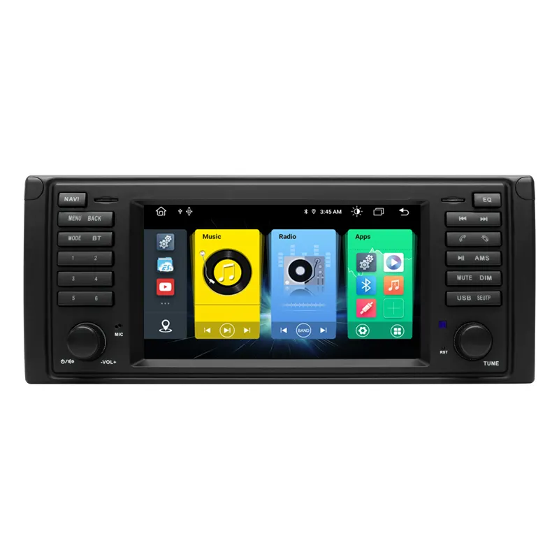 Android 11 Autoradio GPS per BMW X5 E53 E39 Autoradio navigazione schermo multimediale unità principale 1din no dvd stereo Carplay