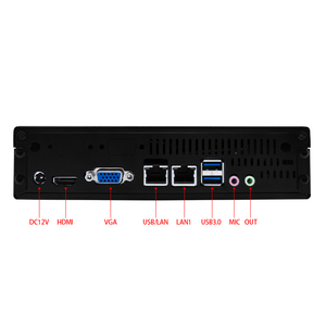 Mini ordenador Intel Core de 64GB de RAM, panel de control sin ventilador, VGA, NUC, VGA, con pantalla Pro, barato, stock - Product Image 5
