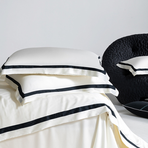 300tc sang trọng Oeko-Tex 100% Lyocell mùa hè làm mát Chăn bộ đồ giường đặt Duvet cover và bedsheet Bộ sưu tập - Product Image 4