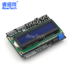 LCD1602 Zeichen LCD-Bildschirm modul Erweiterungs karte MCU-Entwicklungs platine
