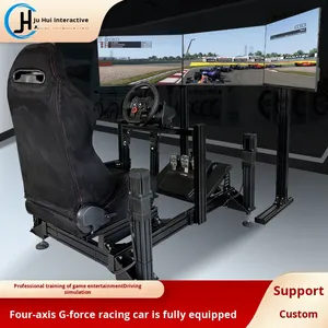 Large Motion-Sensing Cockpit Three-Screen Four-Six-Axis G-Force <strong>Dynamic</strong> Seat MR Equipment Racing Simulator for <strong>Simulation</strong> Game - Product Image 6