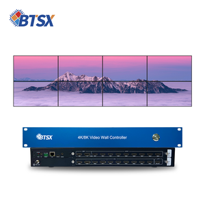 Procesador de vídeo de 8 canales con 9 salidas HDMI Matrix B sin costuras de salida HDMI de 9 puertos (8 entradas, compatible con 4K60), 2, 2, 1, 2, 3