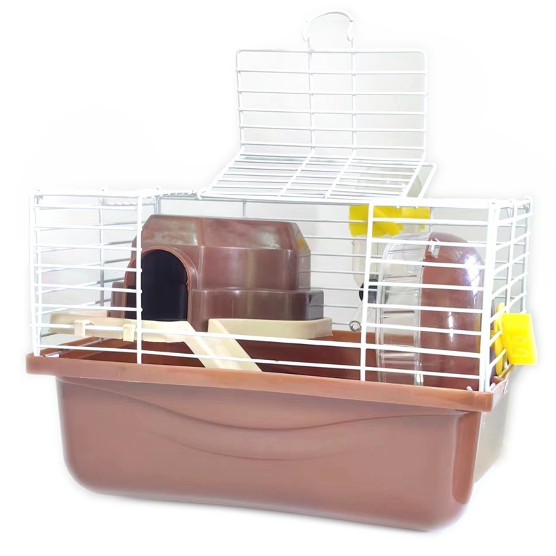 Petite cage de manoir Grande porte ouverte