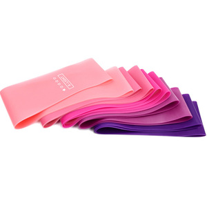 <strong>Exercise</strong> <strong>Elastic</strong> Theraband Tpe Gym Adjustable Fitness Band Resist Latex Wholesale Yoga <strong>Loop</strong> Custom Hip Long Resistance Band Set - Product Image 4