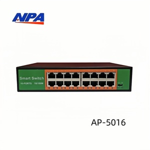 Nuovo tipo di Switch Internet Ethernet 16 porta 10/100m interruttore di rete SNMP QoS funzione 3.2G capacità prezzo interessante