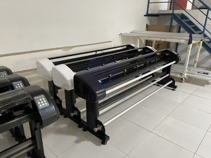 Máy in phun tốc độ cao thiết kế mới máy in phun chất lượng cao siêu LAN cổng 2 HP45 máy in hpgl PLT 165cm-225cm - Product Image 2