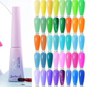 79 renkler 8ml UV jel tırnak cilası parlatıcı kapalı emmek UV <span class=keywords><strong>LED</strong></span> jel vernik Salon