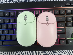 2.4G Mini Mouse ottico senza fili per il computer portatile interfaccia USB Design moderno orientamento della mano destra per uso ufficio - Product Image 4