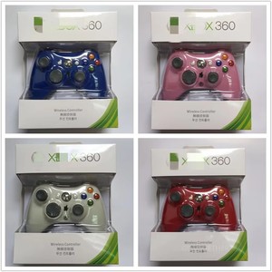 Förderung X-BOX360 drahtlosen Gaming-Controller mit 2.4G Empfänger gebaut in Dual Motor Gamepad Joystick, Unterstützung PC Android-Gerät