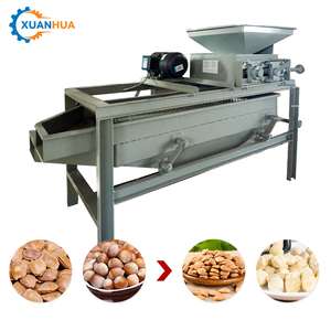 Palm <strong>Kernel</strong> <strong>and</strong> <strong>Shell</strong> Almond <strong>Kernel</strong> Cracking <strong>and</strong> <strong>Separator</strong> Palm Nut Husk <strong>Shell</strong> Moving Pecan Nut <strong>and</strong> Almond Cracker <strong>Machine</strong> - Product Image 1