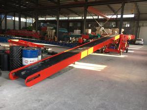 Transportador de carga de doble ala para carga de camiones/trenes, sistema automático de manejo de paquetes, altura ajustable - Product Image 2