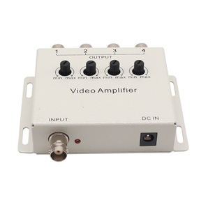 Tonli 1x4 Video Amplifier Splitter <strong>1</strong> <strong>Input</strong> <strong>4</strong> <strong>Output</strong> BNC <strong>4</strong>-Way CVBS Dedicated for Automotive Screens Adjustable Gain