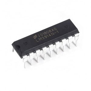 ชิปวงจรรวม LM3914N IC DIP18,LM3914 LM3914N ชิ้นส่วนอิเล็กทรอนิกส์ BOM - Product Image 1