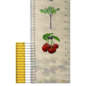 增长图帆布高度图标尺可拆卸挂壁尺家居装饰测量图 - Product Image 2