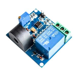 Módulo de sensor de detección de corriente CA Módulo de protección de relé de 12V 5A Salida de interruptor de protección contra sobrecorriente - Product Image 3