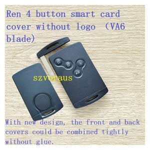 Car <strong>Keys</strong> Manufacturers Wholesale High-quality 4 Button Smart Card Remote <strong>Key</strong> Shell Case for Renault Laguna <strong>Megane</strong> Clio - Product Image 2