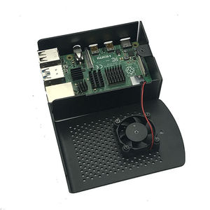 Funda Raspberry Pi 4 B de aleación de aluminio con logotipo personalizado 2024 con tratamiento de superficie anodizado - Product Image 4