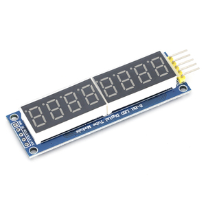 <strong>74HC595</strong> CWG 8-Digit 8 Bits 8bit Digital Tube Display Control Module Red Three IO for <strong>Arduino</strong> 595 Driver