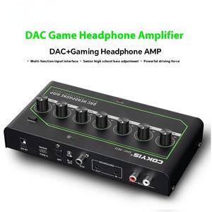 Amplificador de auriculares HiFi multifunción Características BT integradas Amplificador analógico digital RCA para consola de juegos de computadora de teléfono móvil - Product Image 2