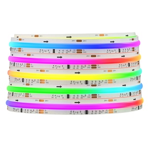 <strong>DC12V</strong> 24V FCOB <strong>RGB</strong> WS2811 IC <strong>LED</strong> Light RA90 720 <strong>LEDs</strong> Per Meter Flexible Digital FOB COB Addressable <strong>RGB</strong> <strong>Led</strong> Pixel Strip Light - Product Image 1
