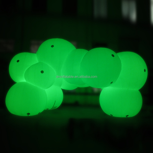 Tema parti Led aydınlatma dekorasyon olay şişme bulutlar şişme bulut topu reklam için şişme LED aydınlatma bulutlar - Product Image 5