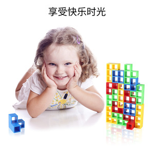バランスゲームスイングスタックハイロシアブロックブロックパイルパイル楽しい子供の焦点卓上おもちゃ - Product Image 6