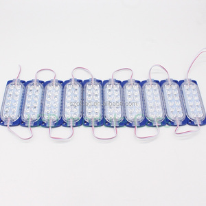 Mavi renk led 2835 modülü 10533 yanıp sönen led modülü enjeksiyon, IP65 araba yan ışık dekorasyonu 24v 12v flaş led modül lamba - Product Image 1