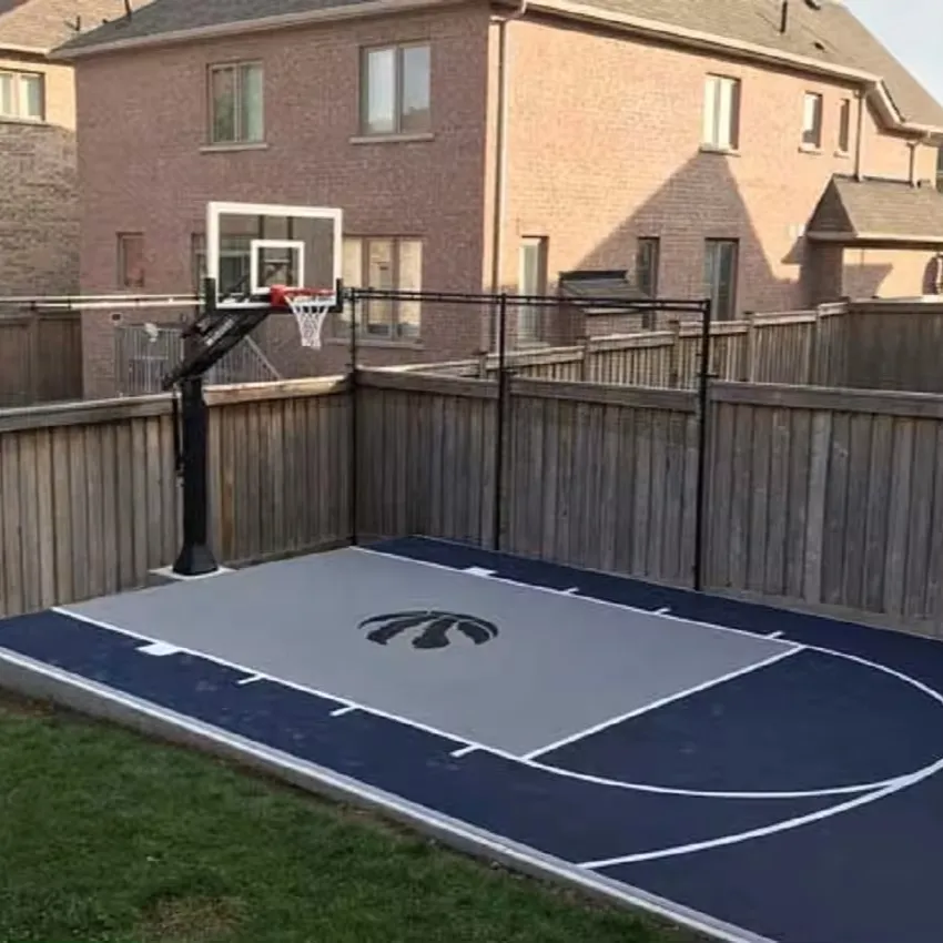 Wholesale 20x 20 feet Eco Friendly Backyard Sports Floor Mat Outdoor PP Basketball Court Plastic Interlocking Floor Tiles