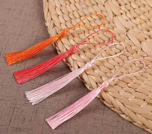 混色DIY流苏书签刺绣工艺品十字绣 & 珠宝制作和纪念品刺绣 - Product Image 5