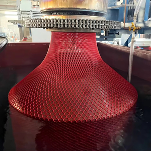 用于垃圾渗滤液排水的土壤稳定网格网3D三维塑料土工挤出生产机 - Product Image 1