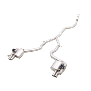 Mercdes Benz CLE53 AMG OEM düğme kontrolü titanyum vana Catback egzoz sistemi - Product Image 1