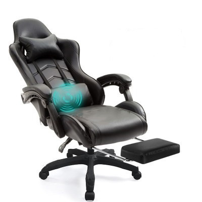 Silla de juego negro