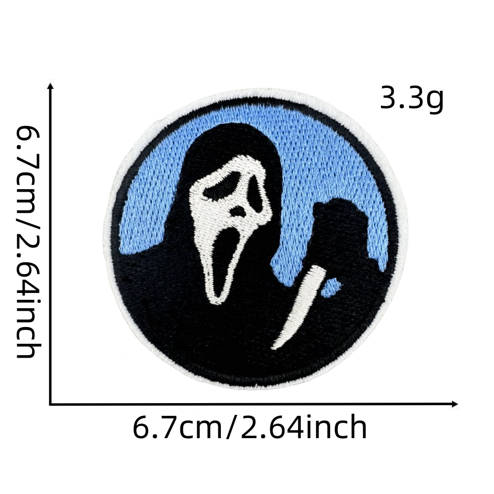 Patch tête de mort 6