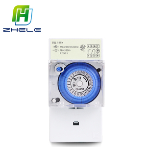 中国製SUL181h機械的な時間スイッチ220v-240v 16アンペア24時間機械式アナログ毎日の時間スイッチdinレール - Product Image 1