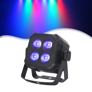 Par LED 4x8W RGBW 4in1 DMX Par สามารถแสงคลับ Dj Party มินิดิสโก้แสงเวทีเอฟเฟกต์ Par Light - Product Image 1