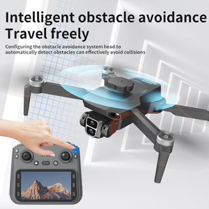 Ekran ile L106-1 GPS Drone uzaktan kumanda 5G 3km profesyonel kamera ve Mini Drones ile 3 eksen Gimbal engel kaçınma - Product Image 3