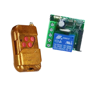 RF433M BAJIE telecomando singolo a quattro chiave EV1527 codice di apprendimento interruttore di controllo di accesso allarme di sicurezza RF telecomando - Product Image 1
