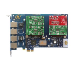 AEX410 4 Ports with 3 <strong>FXS</strong> and 1 <strong>FXO</strong> for /Elastix/trixbox VoIP IP PBX compaitible Digium Sangoma Openvox A400E Atcom freepbx - Product Image 2
