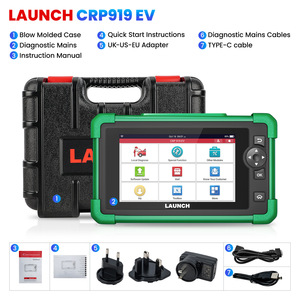 Запуск CRP919 EV, кодирование ЭКЮ, двунаправленный активный тест OBD2, Автомобильная диагностическая машина для электромобилей, новые энергетические транспортные средства - Product Image 6