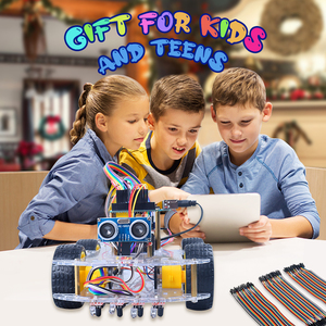 Kök proje başlangıç kiti DIY akıllı Robot eğitim programlama aracı öğrenciler için robotik kodlama öğrenme eğitim kitleri