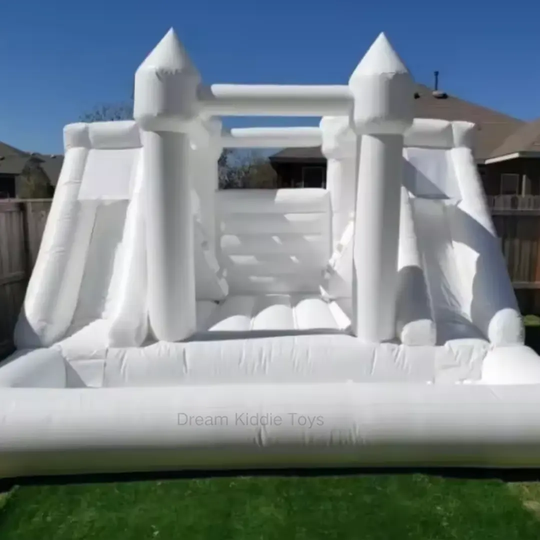 Wedding Inflatable Bounce House Castle With A Pool Inflatable Engaged Castle Pool For Rental Business