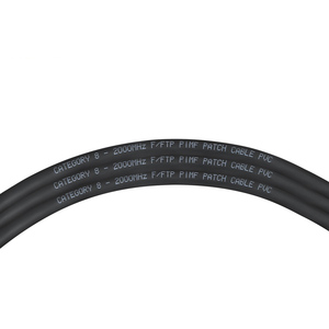 Cat 8 Ethernet kablosu, yüksek hızlı 40Gbps 2000Mhz SFTP LAN teller Modem, yönlendirici, PC için RJ45 konnektörü ile Internet yama kablosu - Product Image 3