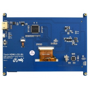 7 inch TFT Capacitive Touch Screen LCD (B) 800x480 5-Points Touch Points Low Power Consumption <strong>Raspberry</strong> <strong>Pi</strong> LCD <strong>Display</strong> - Product Image 3