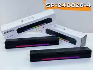 Nuovi prodotti per computer desktop colore blu dente altoparlante portatile plug-in subwoofer blu RGB altoparlante a denti lunghi grande volume - Product Image 3