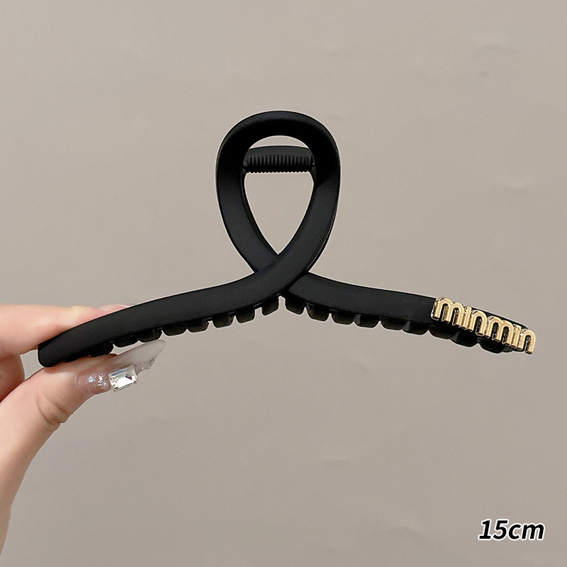 1 matte black-15 cm