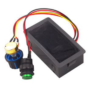 DC 6V 12V 24V 5A ajustable PWM DC Motor controlador de velocidad CCM5D LED pantalla Digital interruptor de Control de velocidad continuo Gobernador - Product Image 4