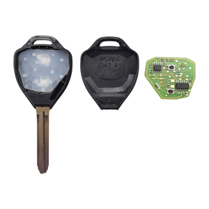 Xhorse XKTO05EN Wired Universal Remote <strong>Key</strong> for T-oyota Flat <strong>2</strong> Buttons Work with VVDI2 Mini Remote <strong>Programmer</strong> - Product Image 5