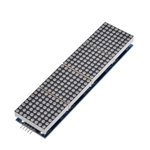 MAX7219 modulo a matrice di punti microcontrollore 4 In un Display con linea 5P